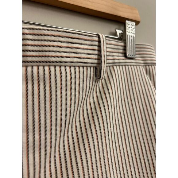 NWT Theory Treeca multi color stripe ankle pants size 6 - Picture 3 of 9